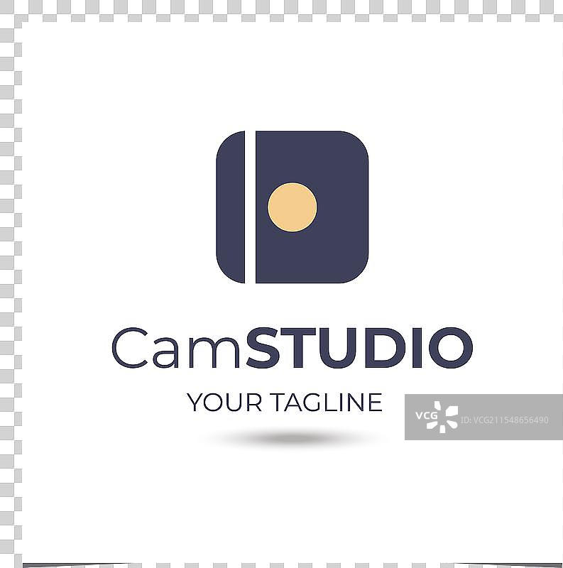 摄影工作室logo设计模板图片素材