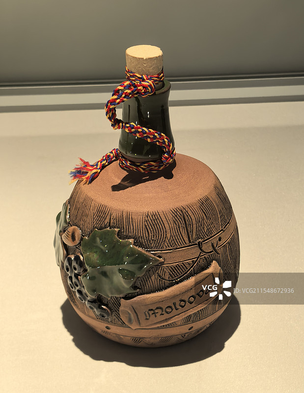 酒器 （摄于上海世博会博物馆，捐赠方：上海世博会摩尔多瓦馆）图片素材