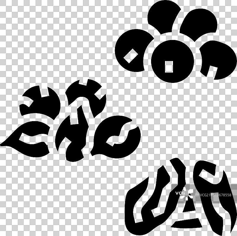 三果粉阿育吠陀图标图片素材