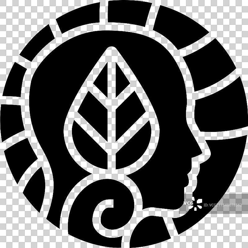 自然护肤阿育吠陀图标图片素材