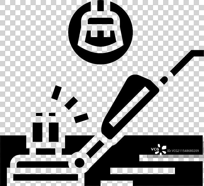 地板抛光家庭维护图标图片素材