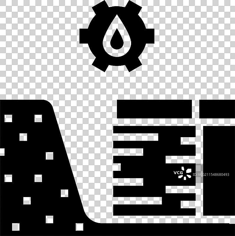 地下室防水家庭维护图标图片素材