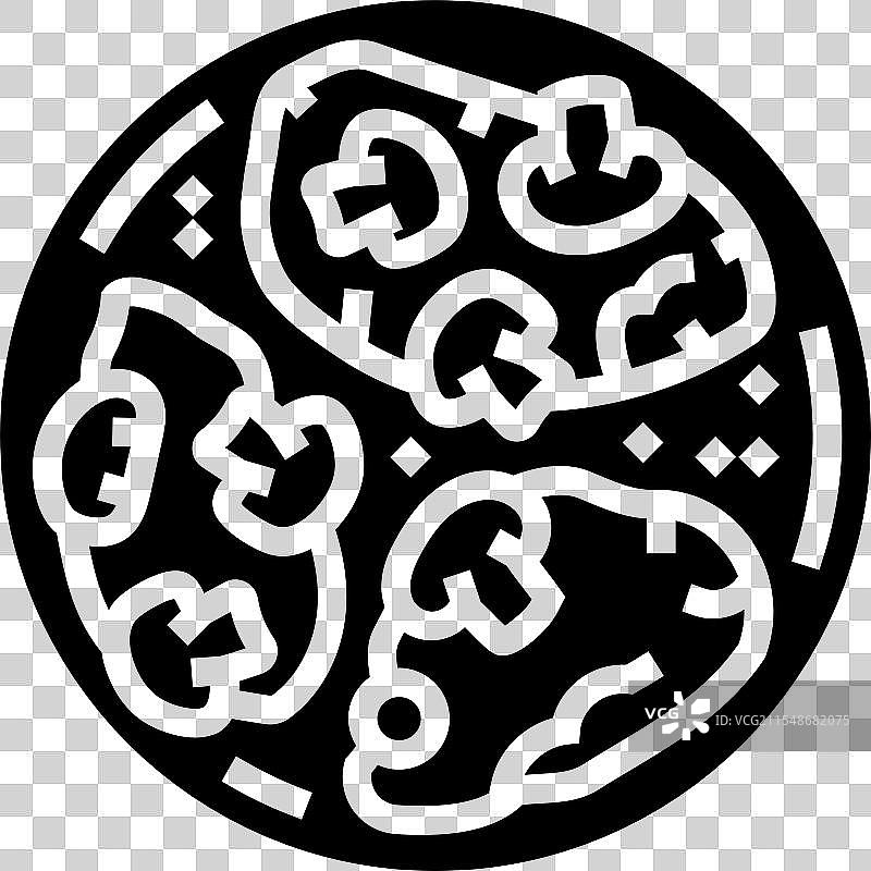 马尔萨拉鸡肉食品图标图片素材