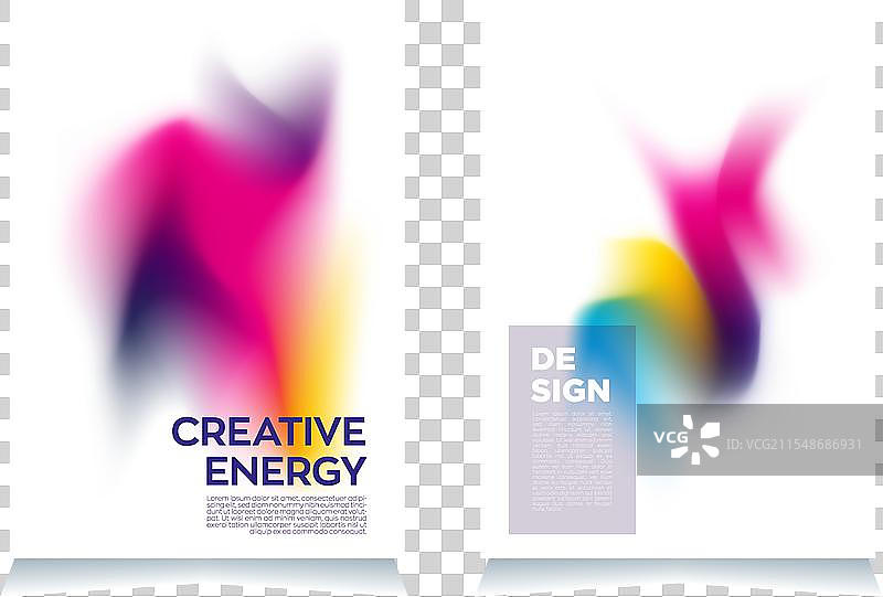 极简主义海报设计与抽象网格图片素材