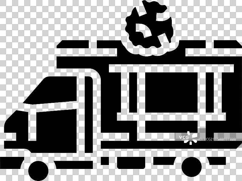 法拉费尔食品车图标图片素材