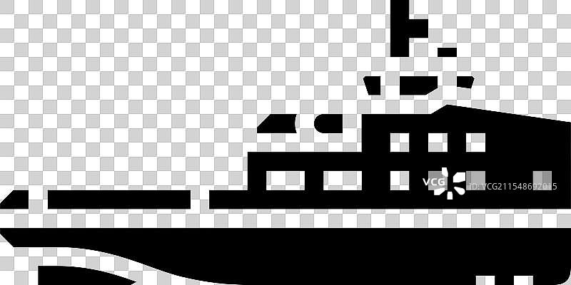 补给船图标图片素材