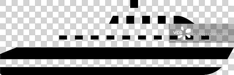 驳船图标图片素材