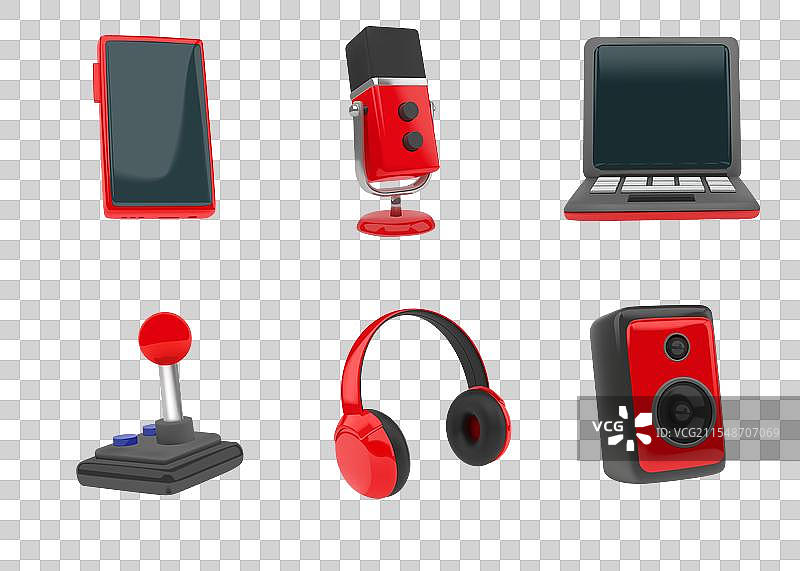 3D游戏图标 手机 电脑 技术 小工具图片素材