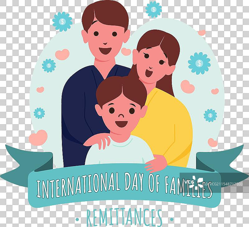 国际家庭汇款日图片素材