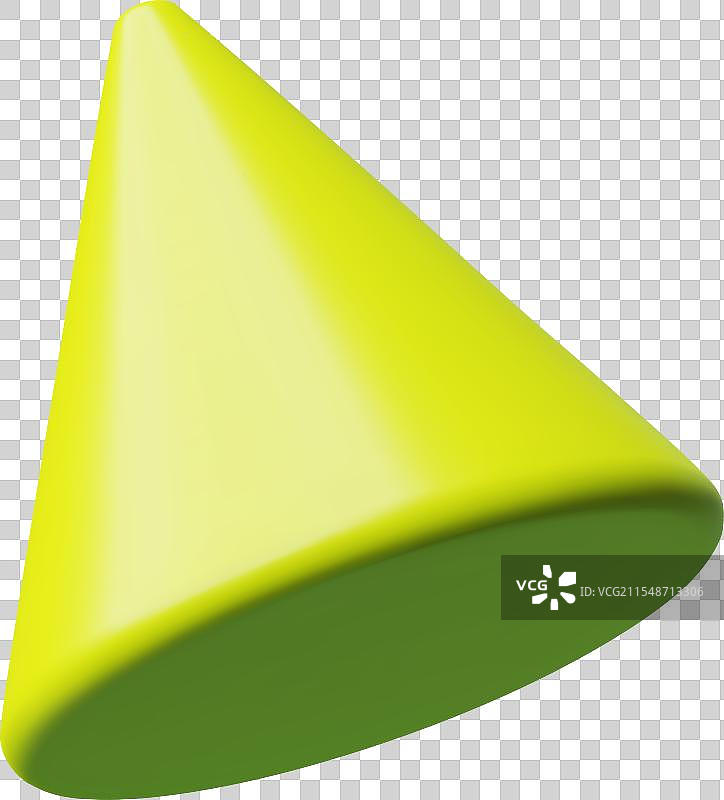 黄色锥体的粗犷主义风格图片素材