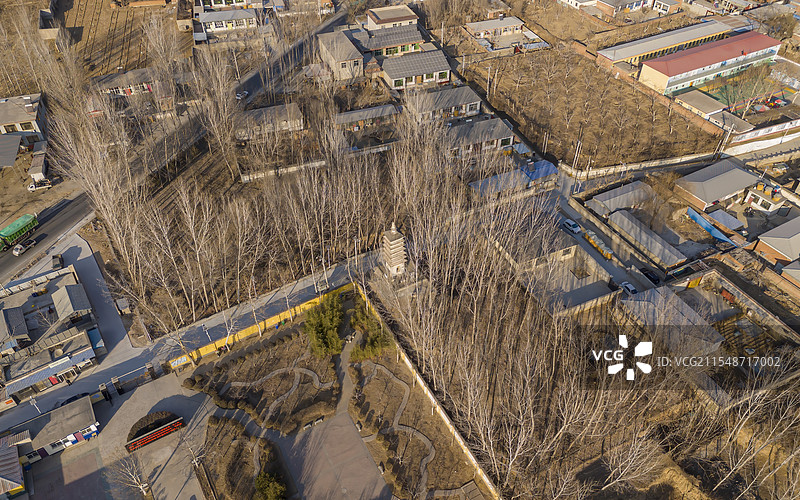 河北省保定市涞水县镇江塔龙严寺塔图片素材