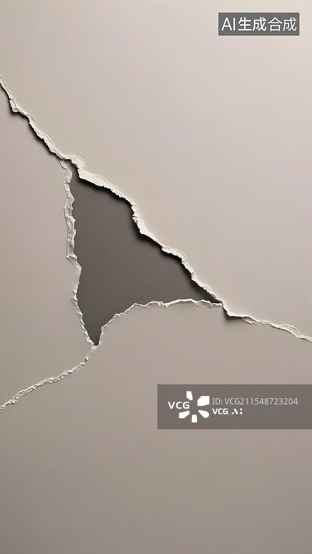 【AI数字艺术】纸张的破碎与重塑，解构主义的纸艺美学图片素材