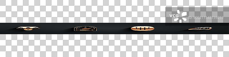 设置动力汽车发动机马达油表换挡杆图片素材