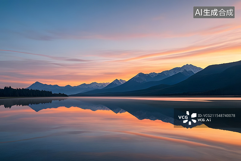 【AI数字艺术】辽阔旷野的日出 汽车背景图片素材