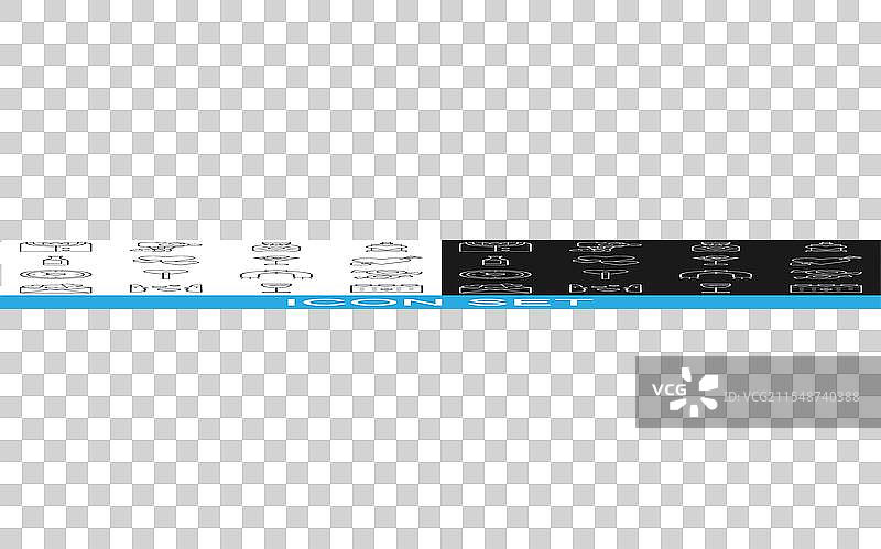 心形糖果箭头日历线条设置图片素材