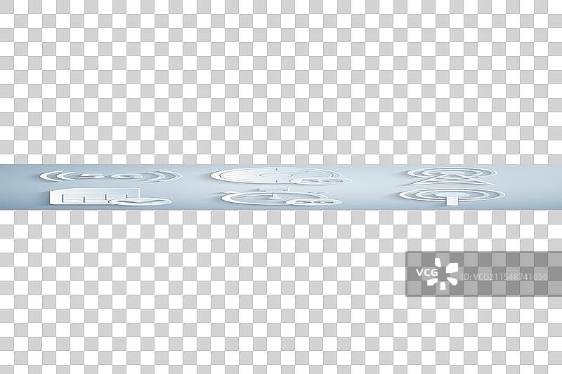 设置数字速度计 5G 天线 SIM 卡和图片素材