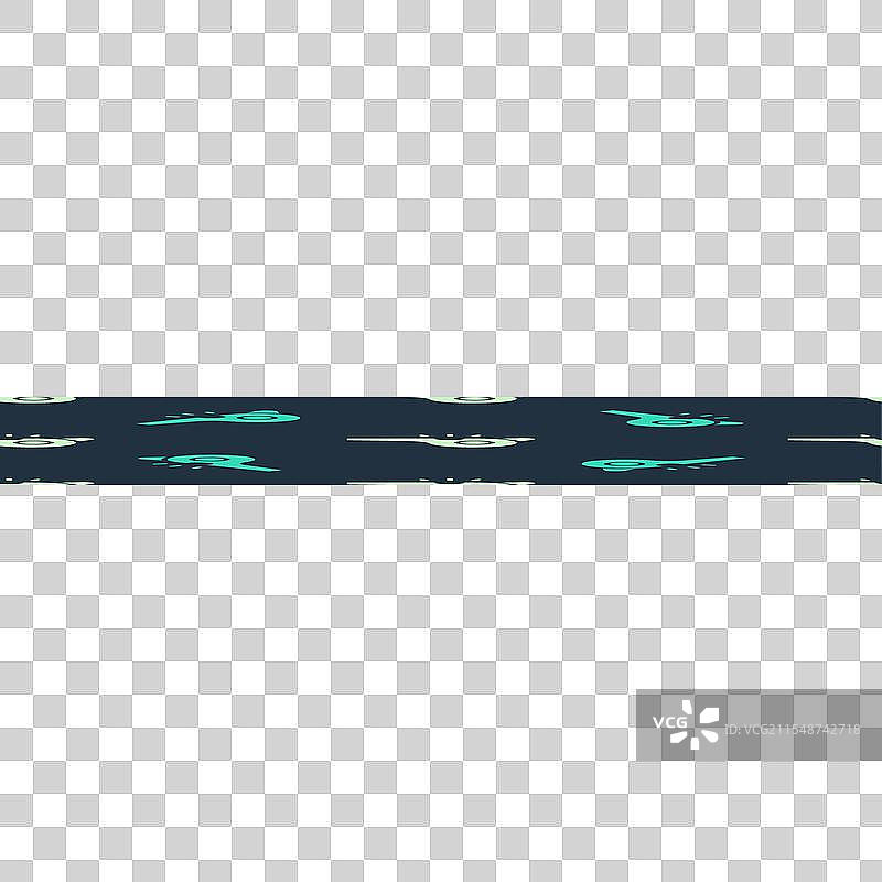 绿色和米色的哨子图标，隔离无缝设计图片素材