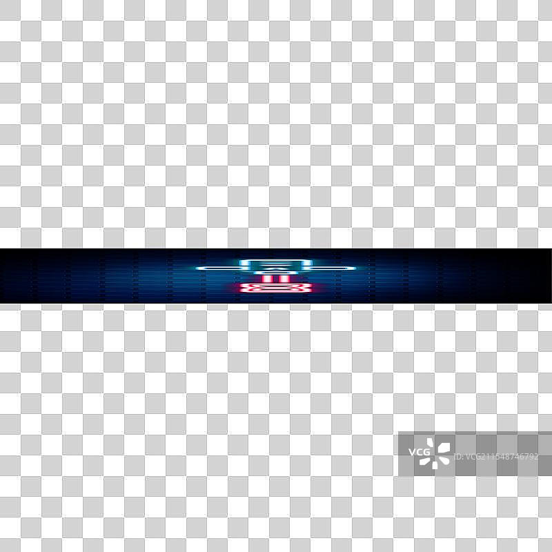 发光的霓虹线电动混凝土搅拌机图片素材