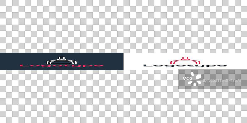 白色背景上的线条扫帚图标标志图片素材