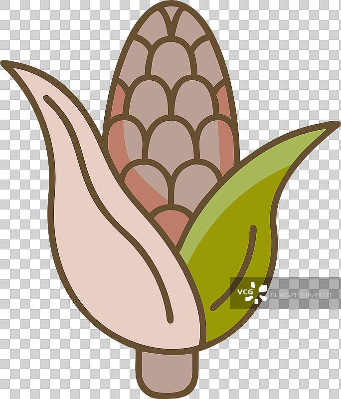 玉米图标图片素材