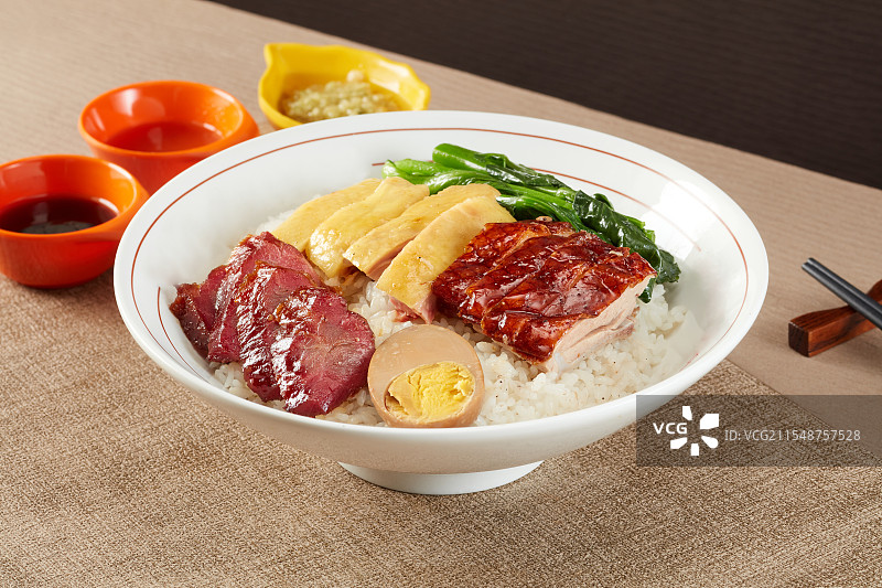 烧味四宝饭图片素材