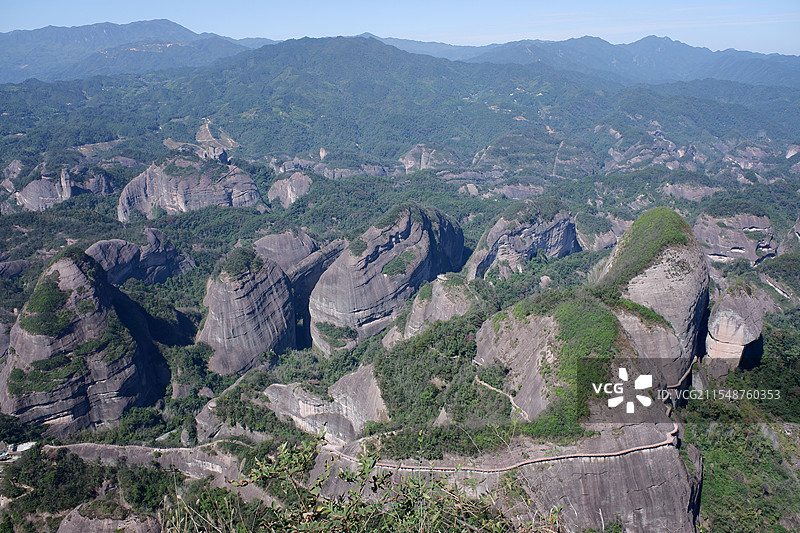 崀山八角寨图片素材