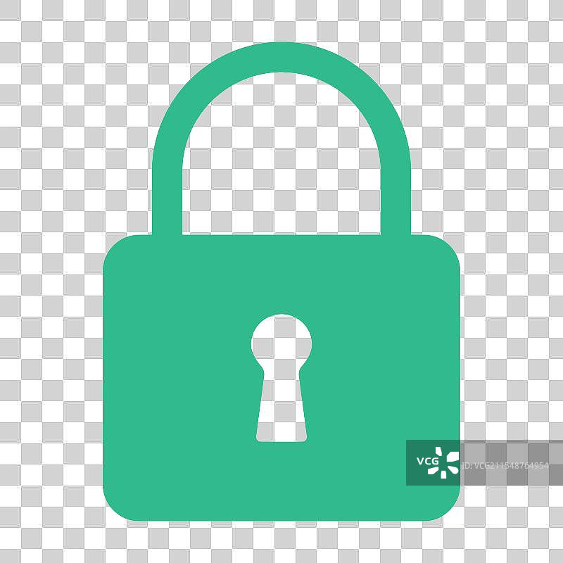 经典设计图标锁孔网页按钮形状图片素材