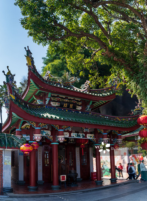 厦门鼓浪屿日光岩寺图片素材