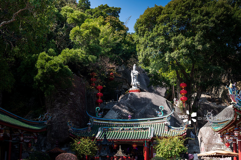 厦门鼓浪屿日光岩寺图片素材