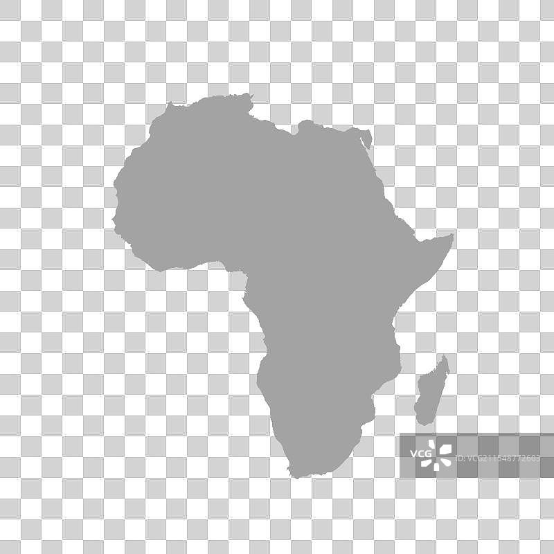 非洲地图标志剪影世界地图地球仪图片素材