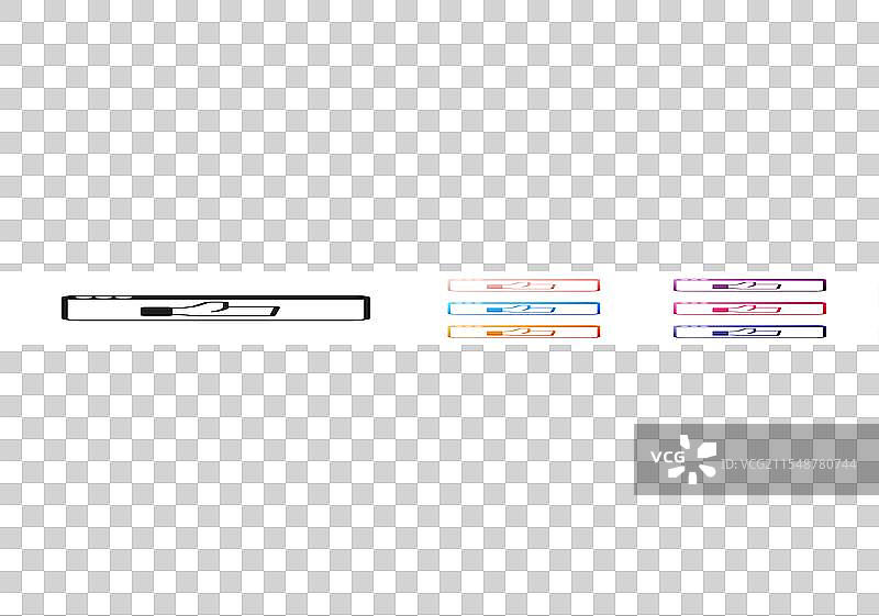 黑色消费者或客户产品评分图标图片素材