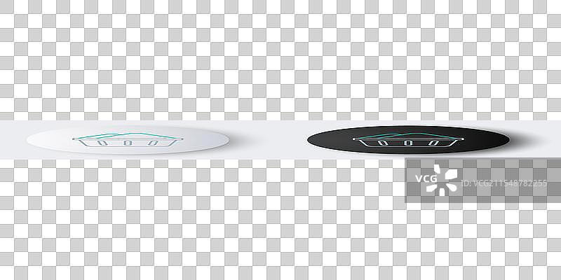 带有肥皂泡的线条塑料盆图标图片素材