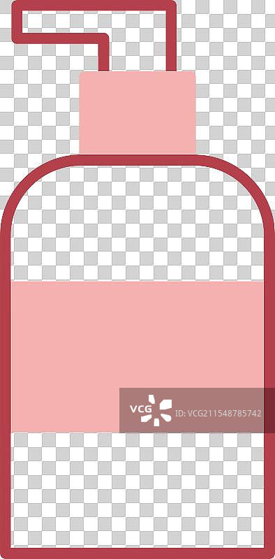 液体肥皂线条填充图标图片素材