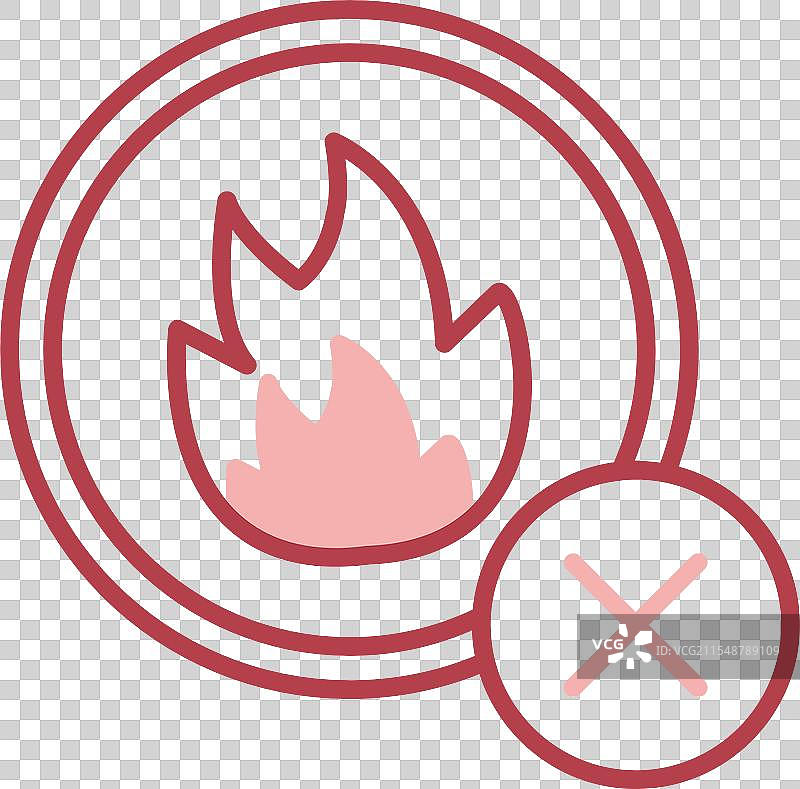 无火线填充图标图片素材