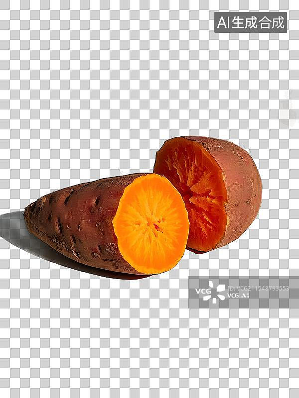 【AI数字艺术】白菜西蓝花西红柿辣椒茄子土豆胡萝卜黄瓜芋头玉米红薯等日常蔬菜类元素图片素材