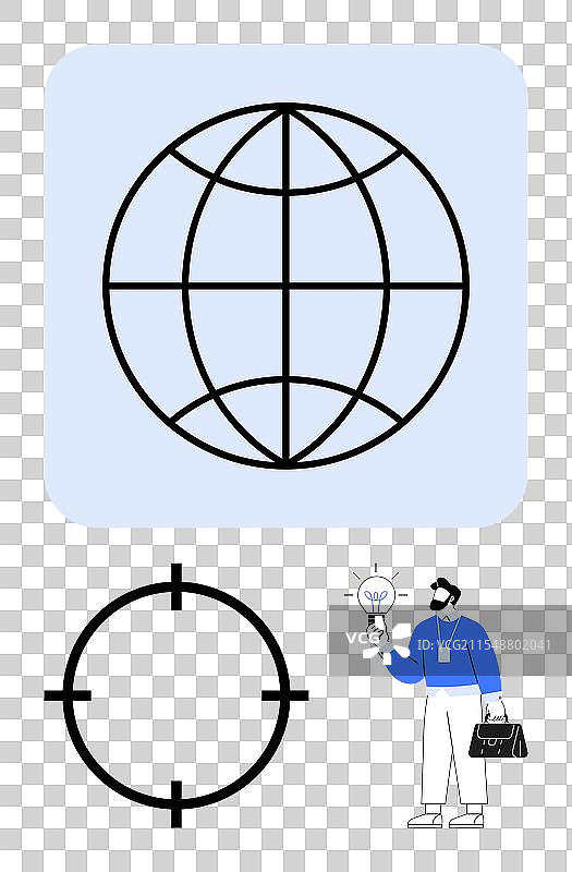 全球连接与创新概念图片素材