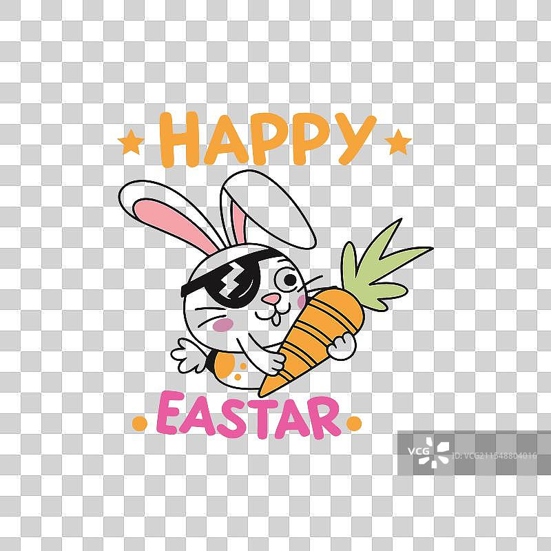 快乐复活节 复活节排版设计图片素材