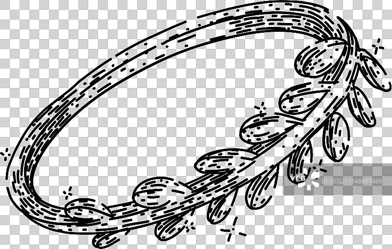 手绘宝石戒指珠宝草图图片素材