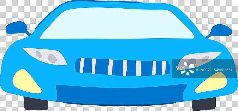 卡通汽车前保险杠图片素材