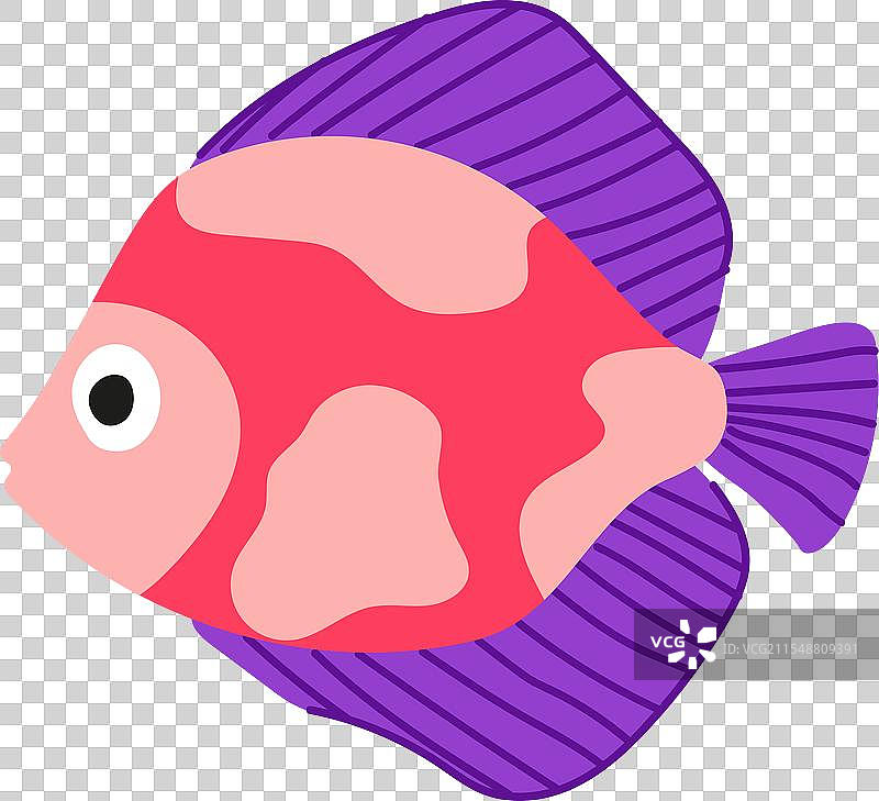 卡通异国锦鲤鱼图片素材