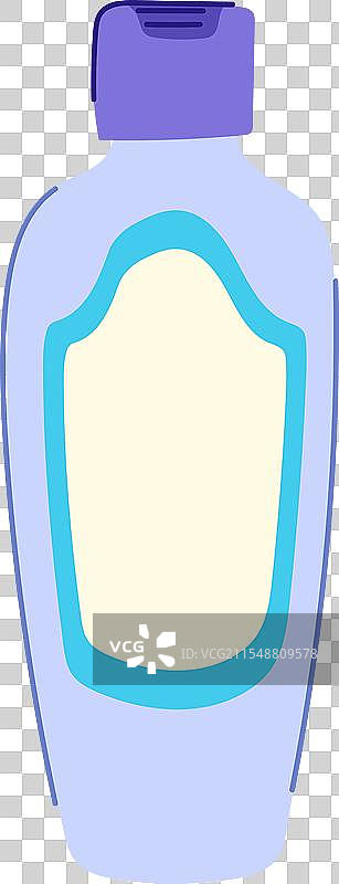 滋养面部爽肤水卡通图案图片素材