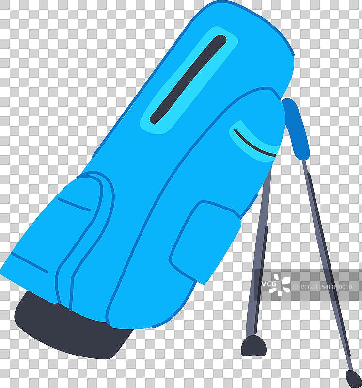 高尔夫推杆袋卡通图案图片素材