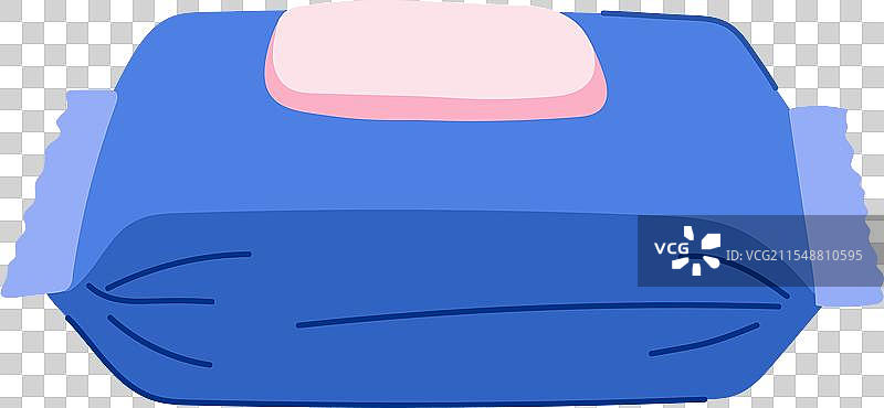 卡通风格的护肤卸妆湿巾图片素材