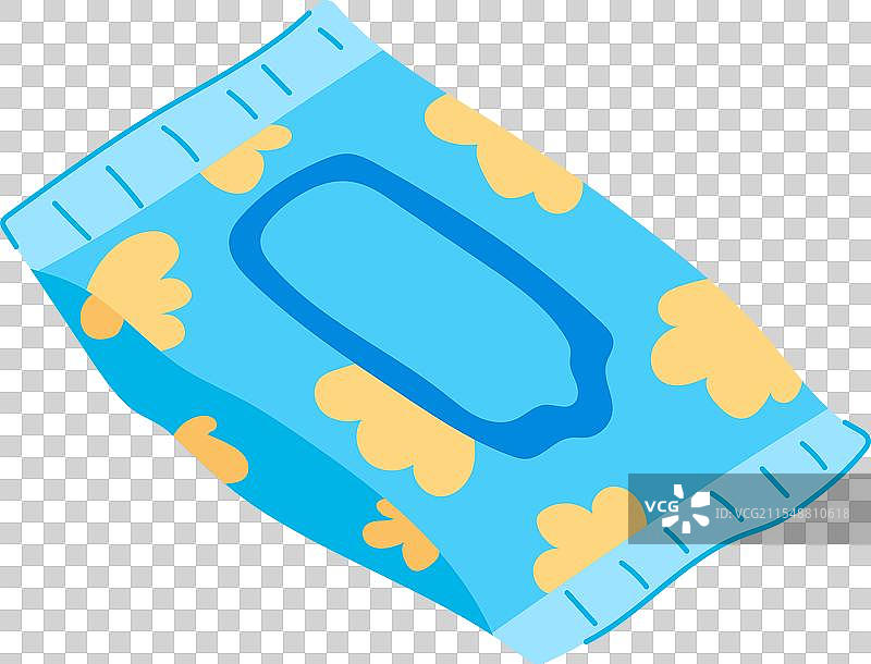 卡通香氛卸妆湿巾图片素材