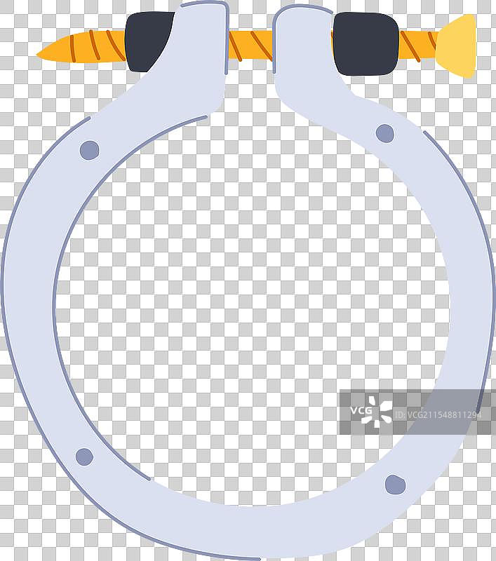 镀锌管夹卡通图案图片素材