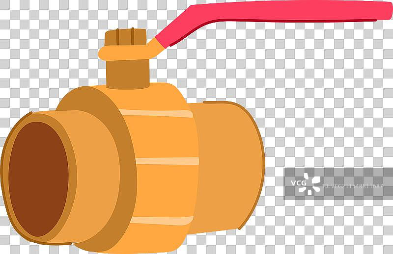 水龙头管道阀门卡通图图片素材