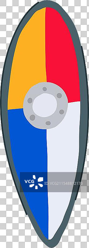 战士盾牌骑士卡通图片素材