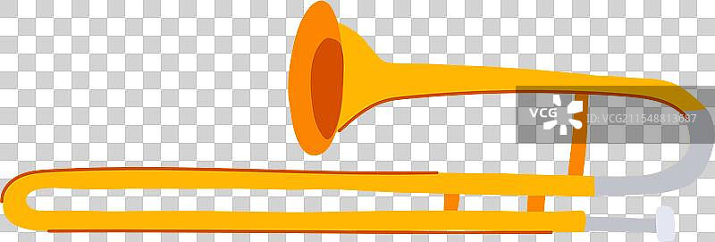 卡通长号发出的声音图片素材