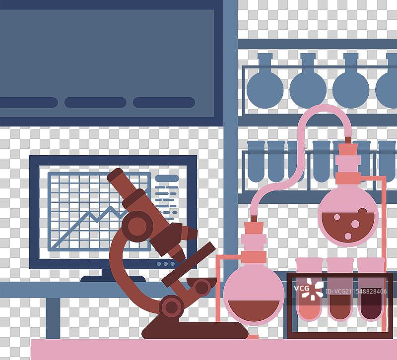 科学研究实验室设备图片素材