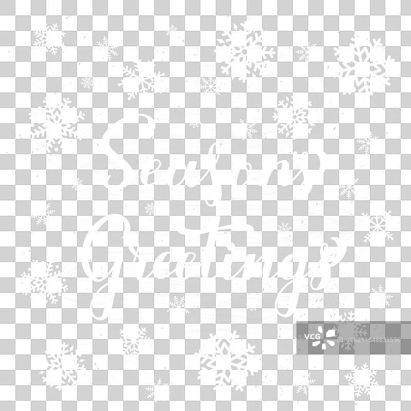 黑板背景上的节日问候图片素材